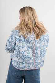 Blue Breeze Quilted Jacket