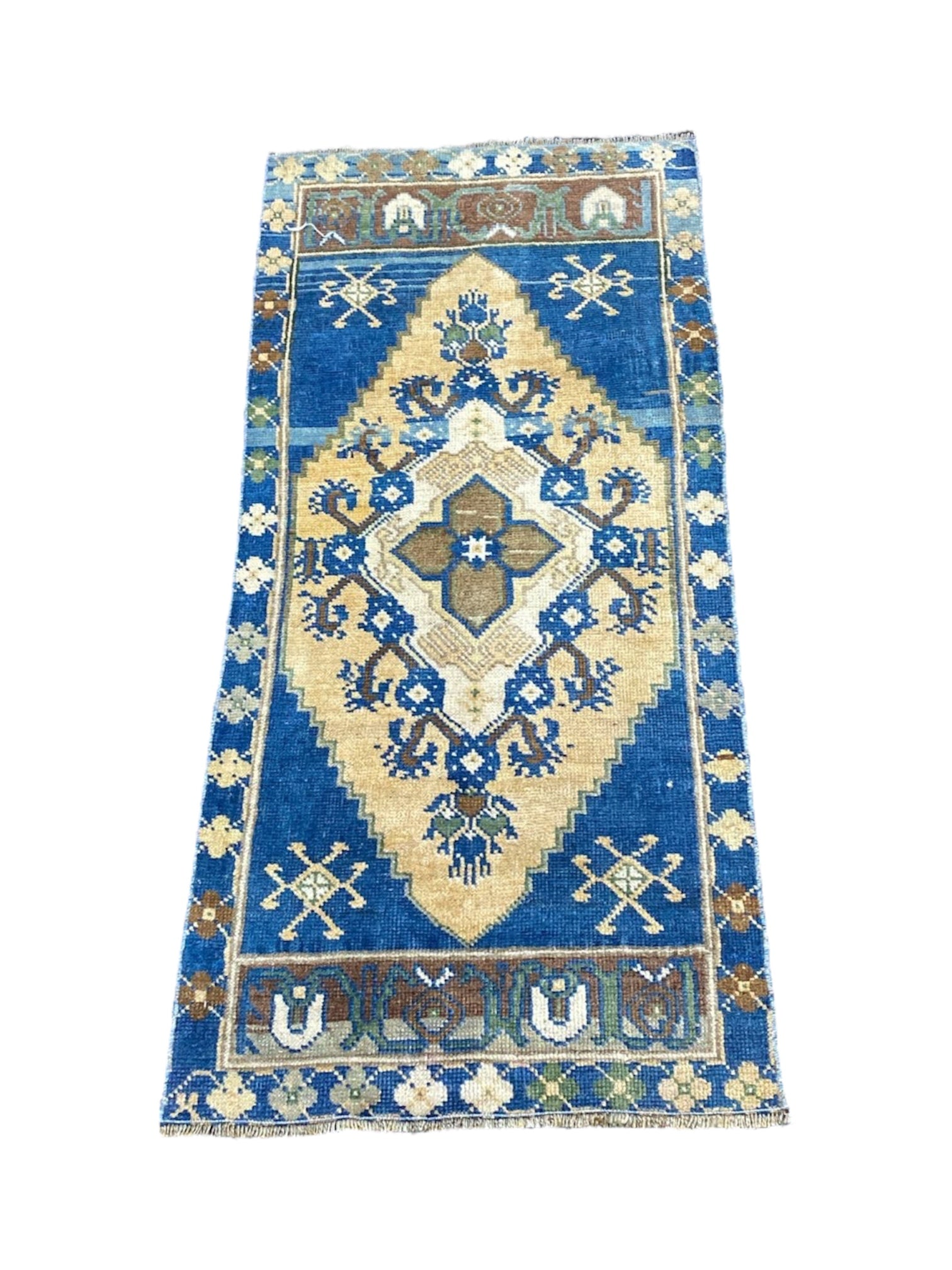 Royal Blues Carpet 3'8" x 1'8"