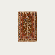 Cocoa Tree Kilim 3'2" x 4'10"