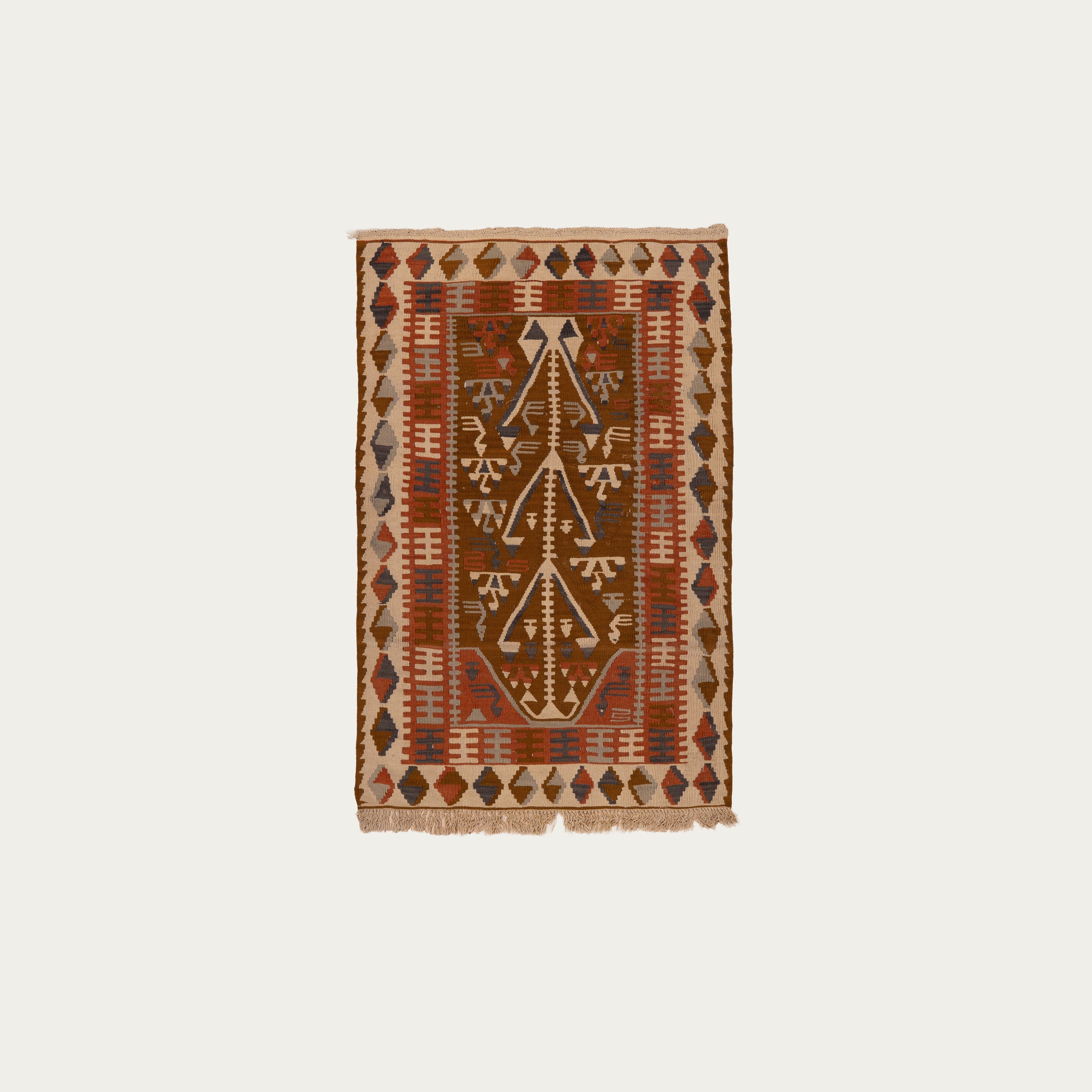 Cocoa Tree Kilim 3'2" x 4'10"