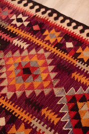 Crimson Diamond Runner 3'3" x 12'2"