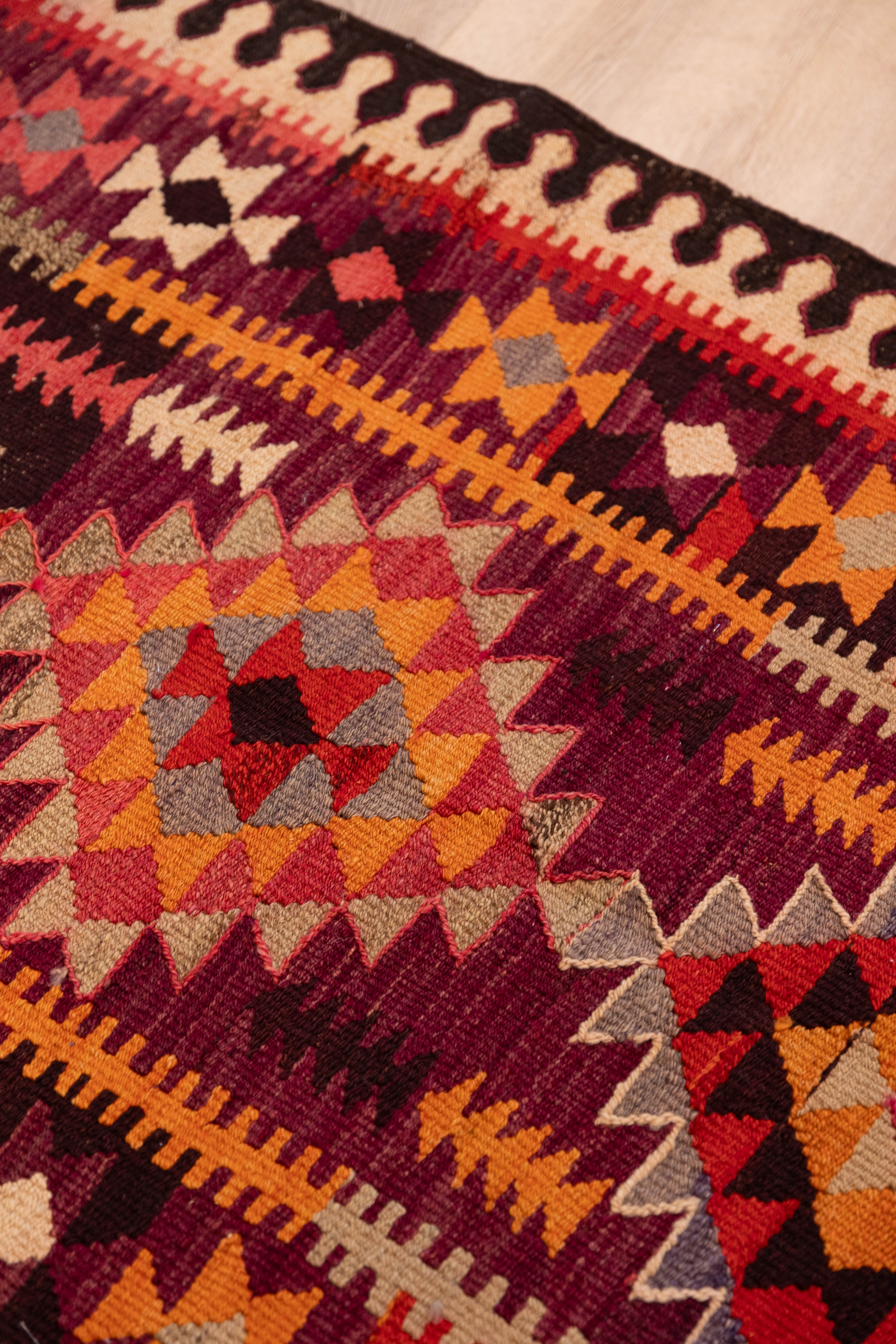 Crimson Diamond Runner 3'3" x 12'2"