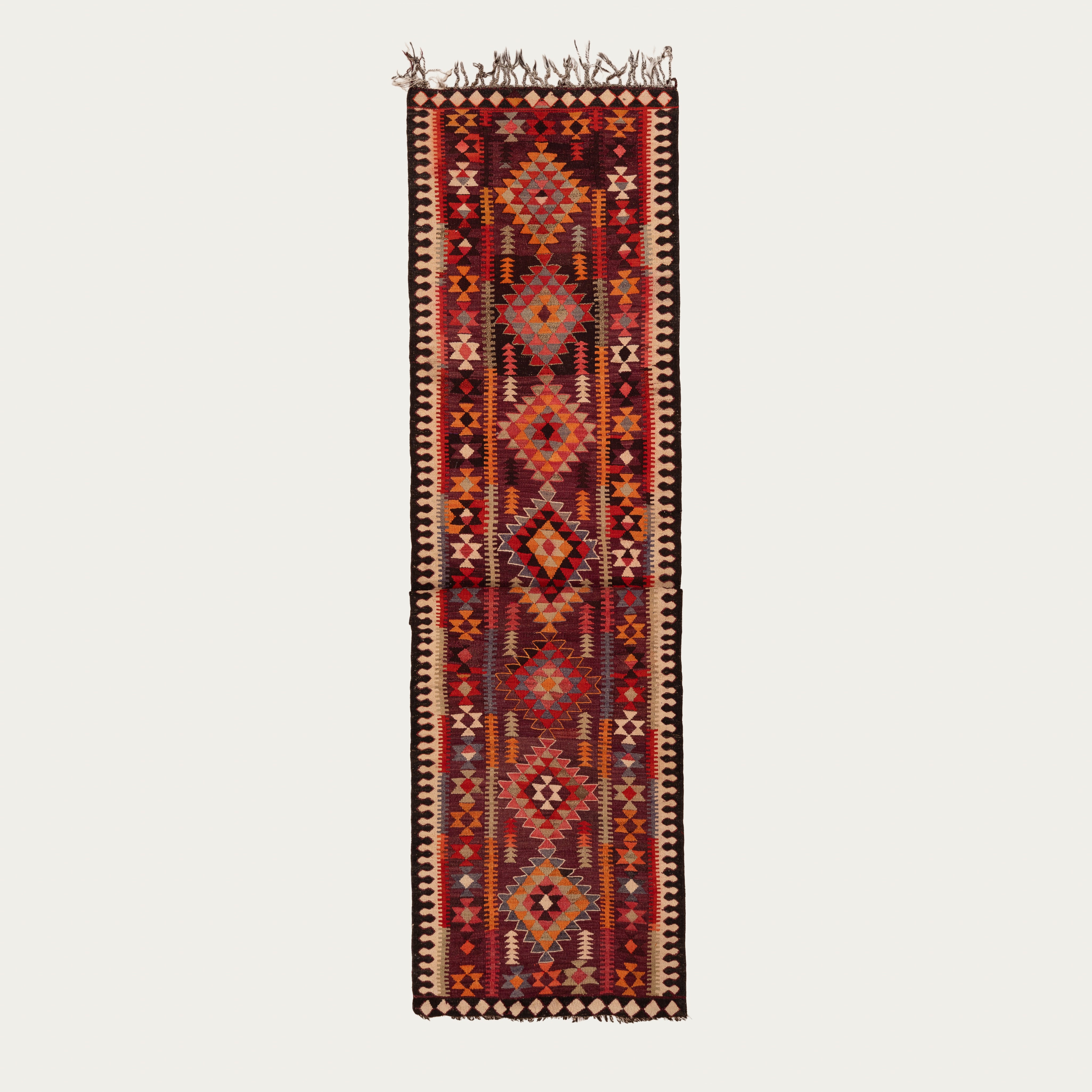 Crimson Diamond Runner 3'3" x 12'2"