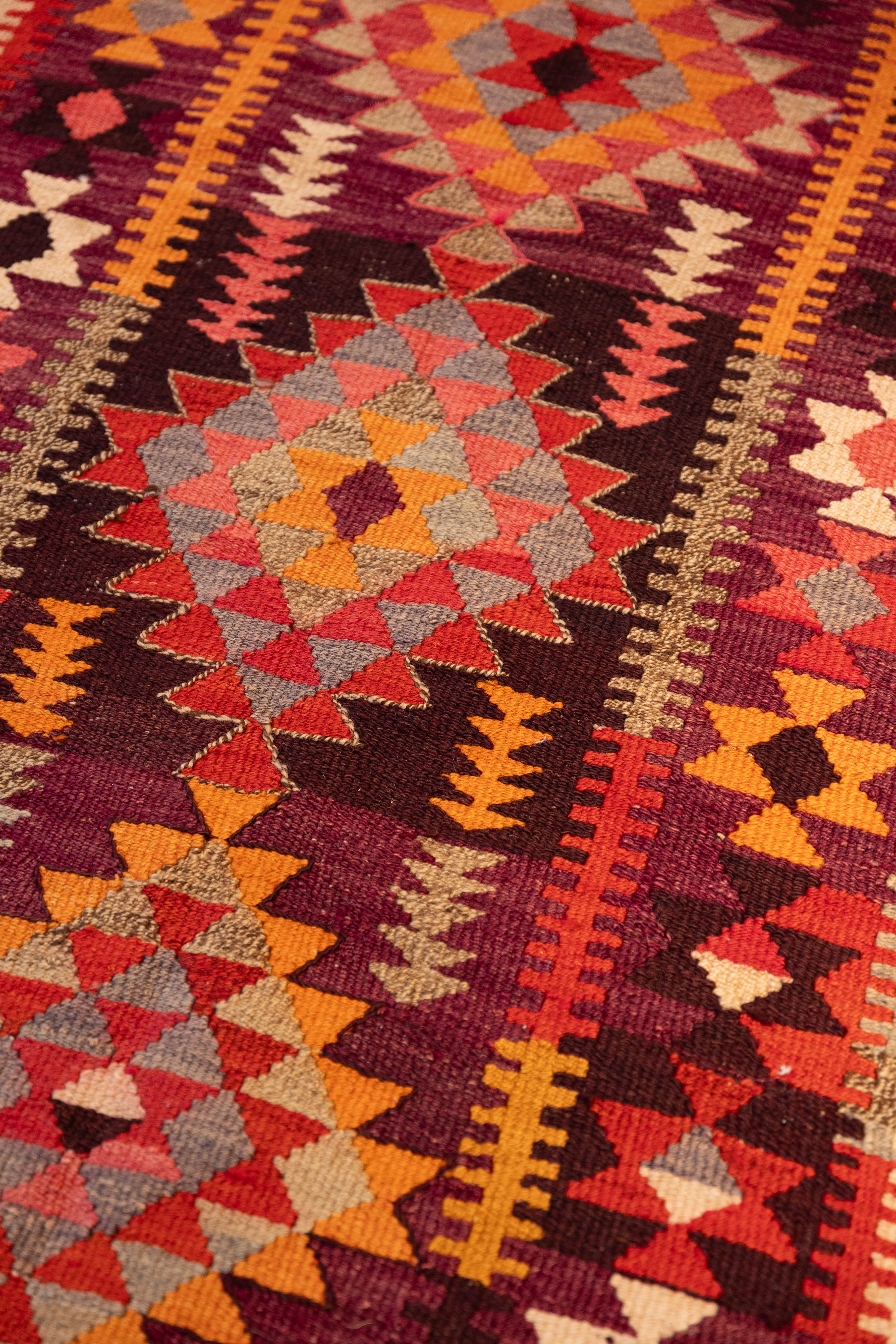 Crimson Diamond Runner 3'3" x 12'2"