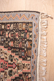Ember Senneh Kilim 2'5" x  3'3"