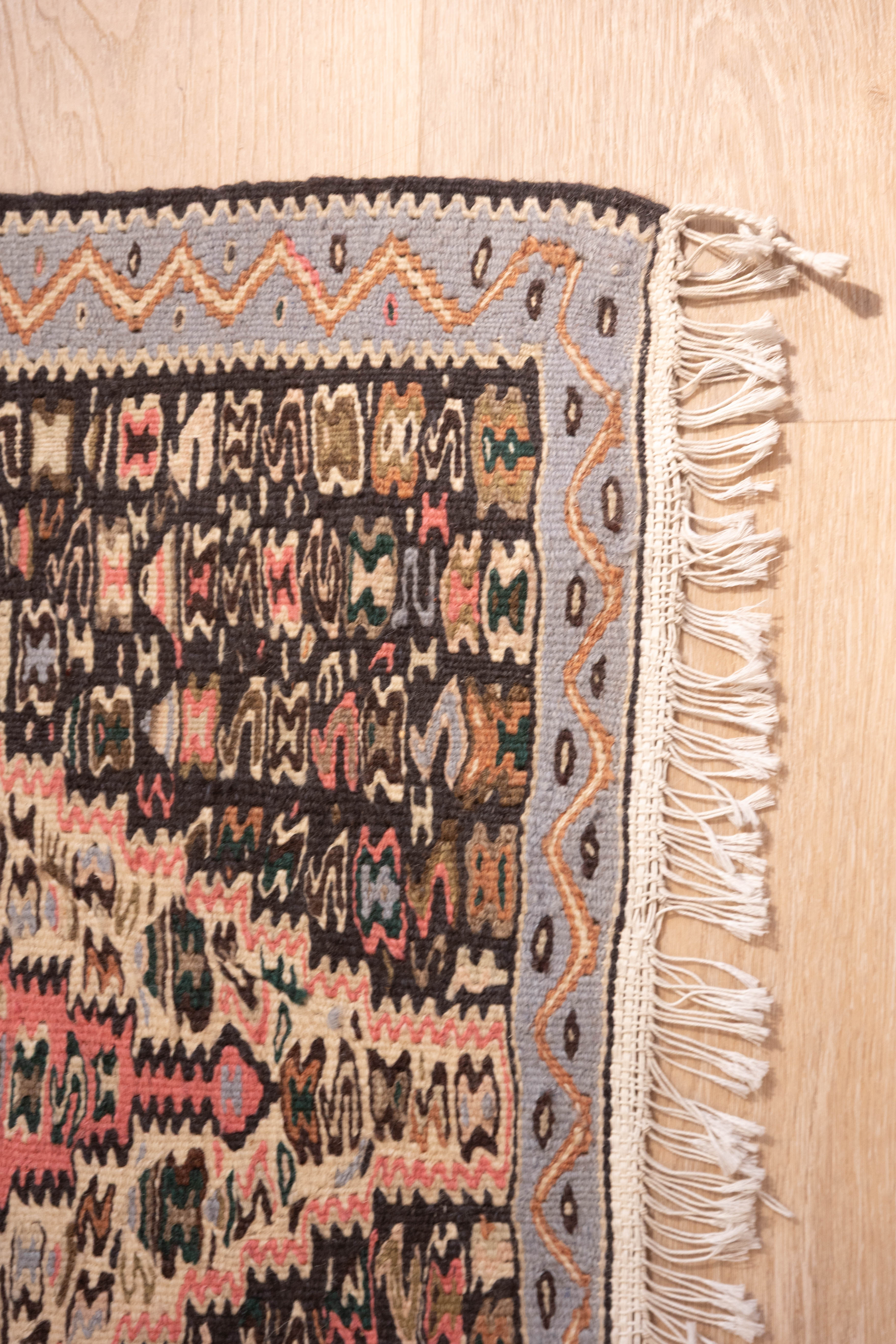 Ember Senneh Kilim 2'5" x  3'3"
