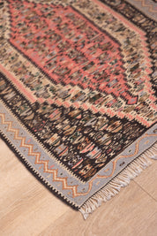 Ember Senneh Kilim 2'5" x  3'3"