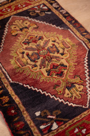 Indigo Flame Carpet 1'11" x 3'2"