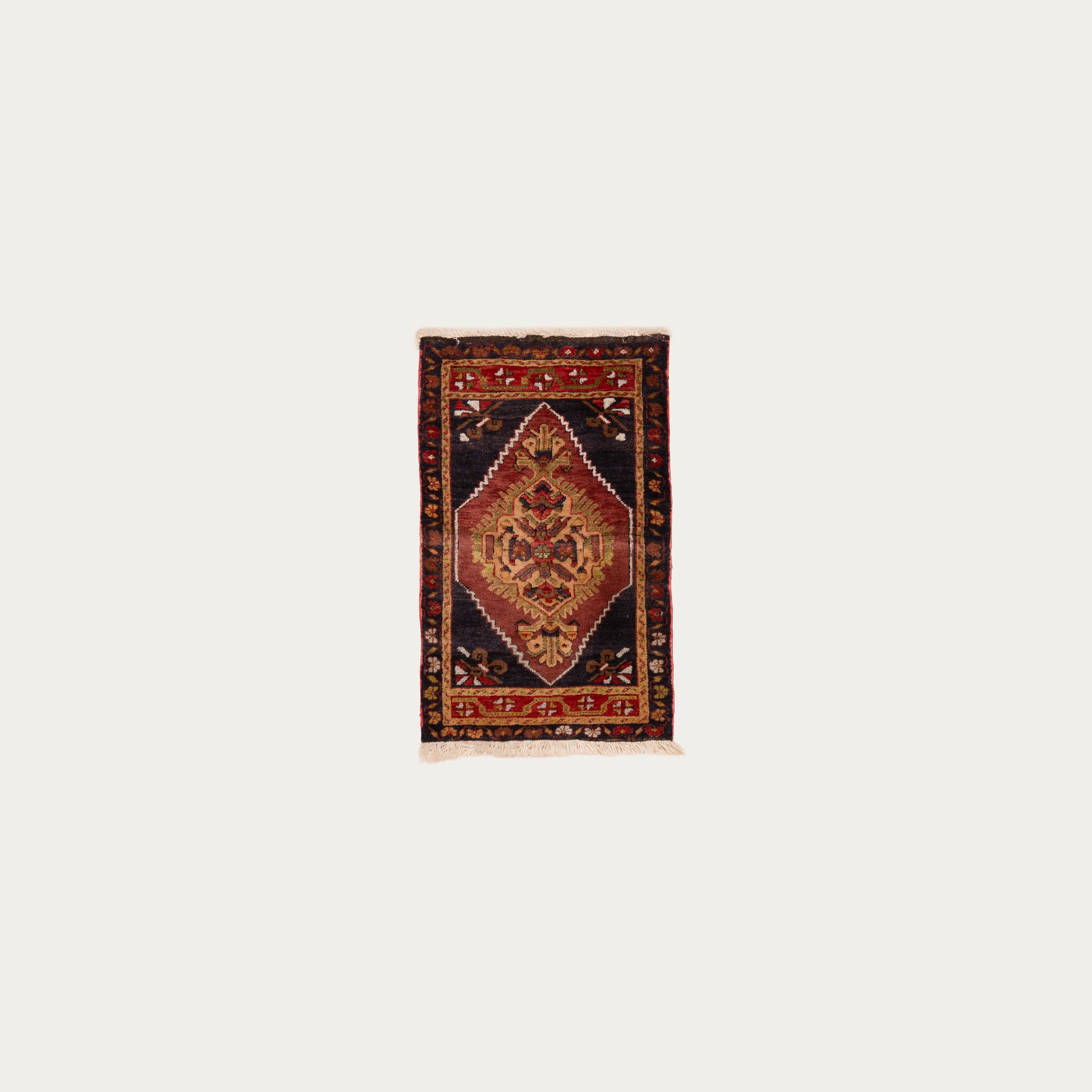 Indigo Flame Carpet 1'11" x 3'2"
