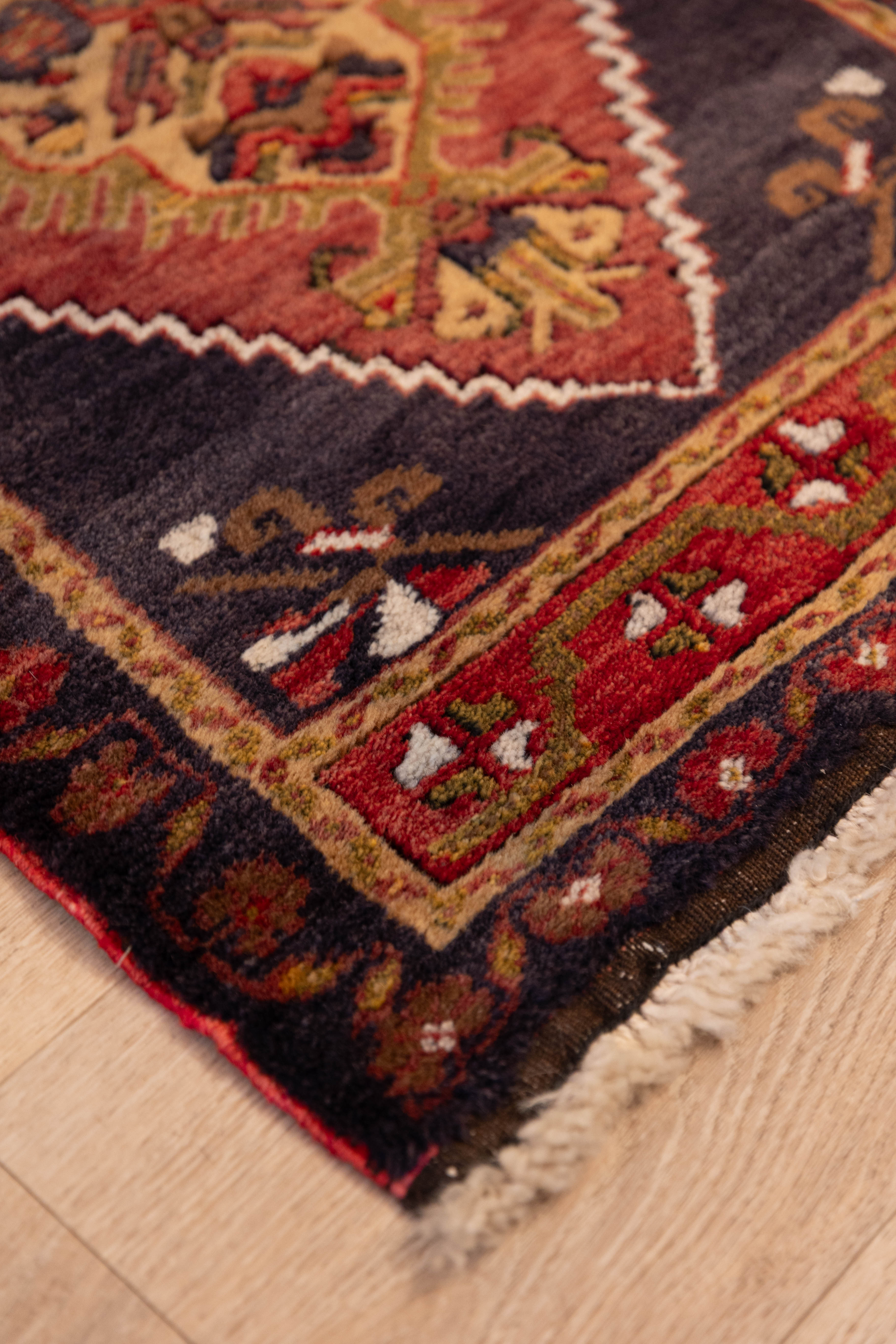 Indigo Flame Carpet 1'11" x 3'2"