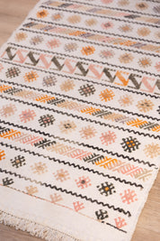 Ivory Stripe Kilim 2'3" x 3'8"