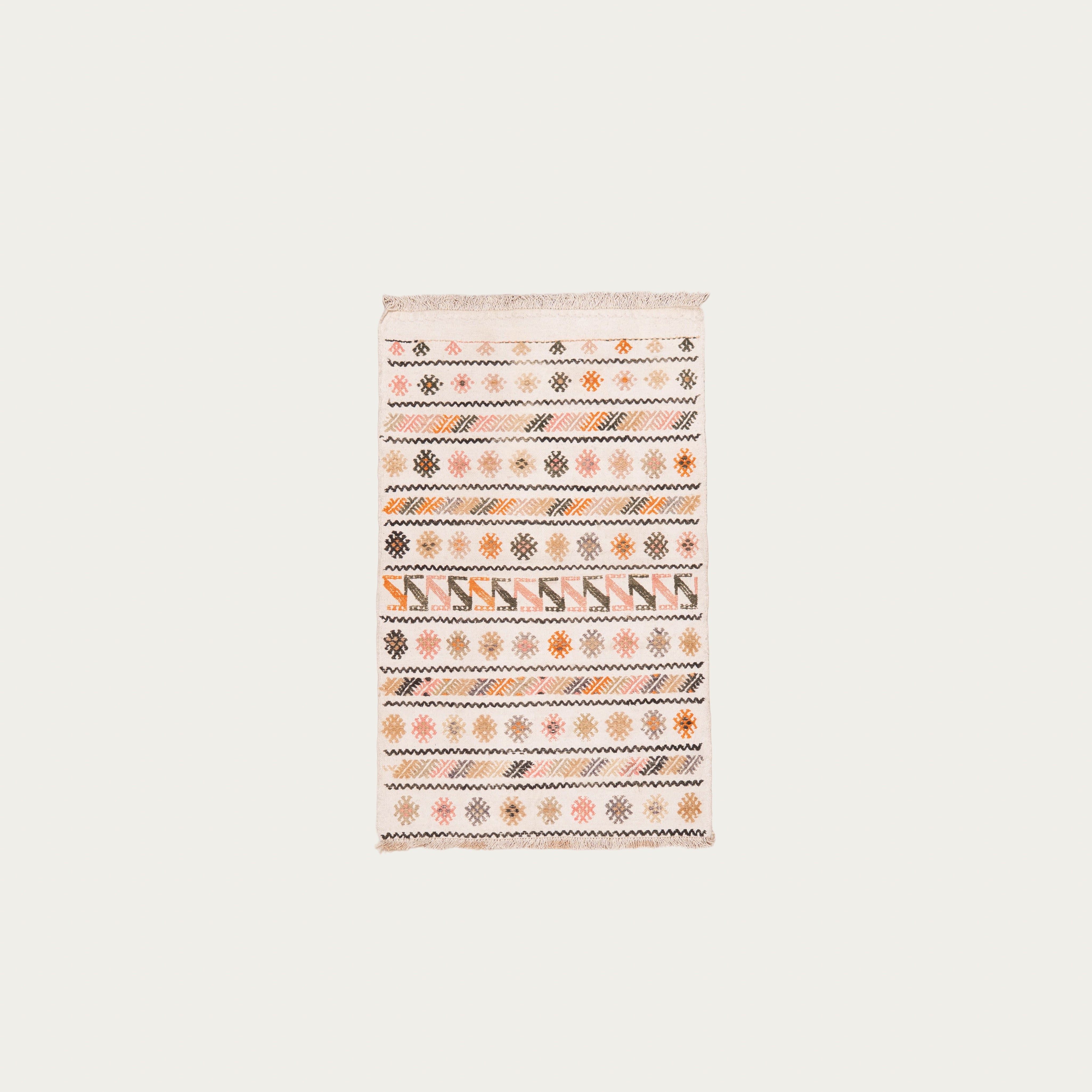 Ivory Stripe Kilim 2'3" x 3'8"