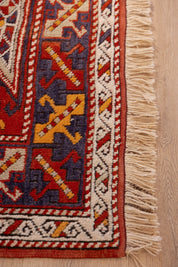 Paprika Star Carpet 4'2" x 5'10"