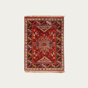 Paprika Star Carpet 4'2" x 5'10"