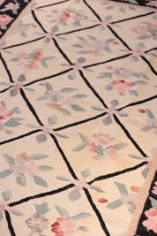 Rose Trellis Kilim 3'8" x 5'4"
