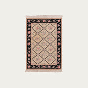 Rose Trellis Kilim 3'8" x 5'4"