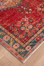 Rust Bloom Carpet 3'2" x 6'1"