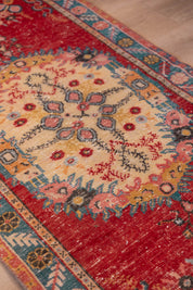Rust Bloom Carpet 3'2" x 6'1"