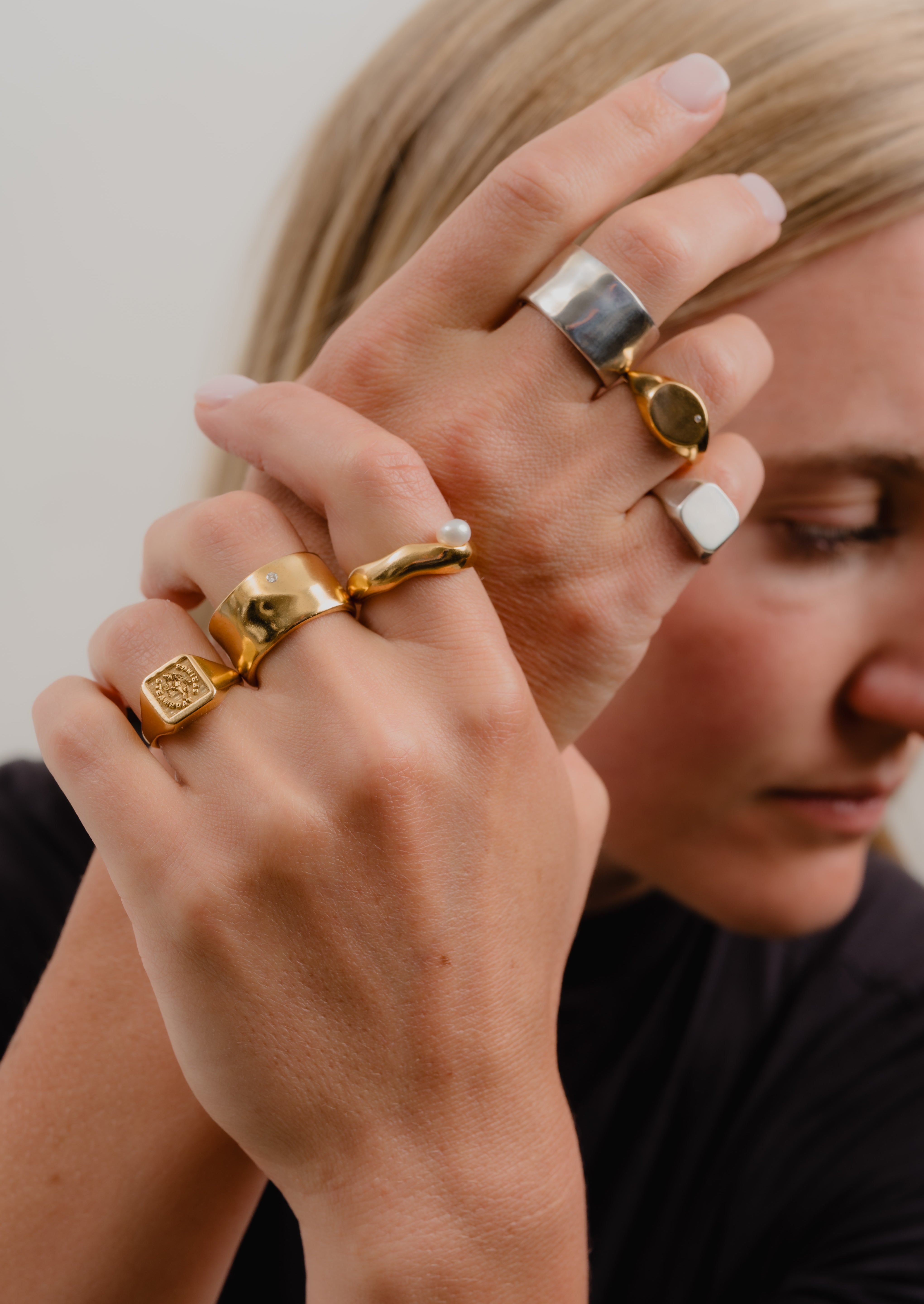 Organic Pearl Ring