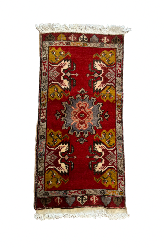 Hawk Carpet 3'4" x 1'7"