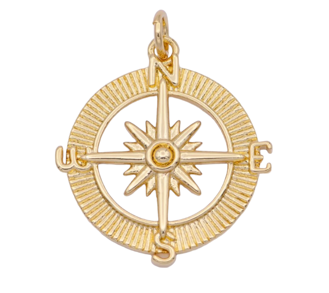 Compass Charm