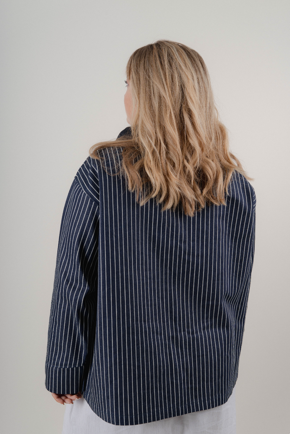 Striped Work Jacket