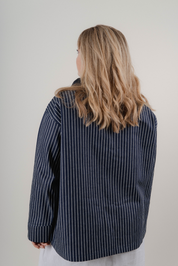 Striped Work Jacket