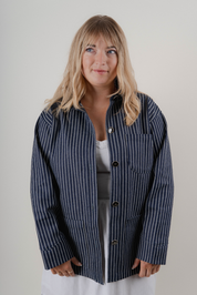 Striped Work Jacket