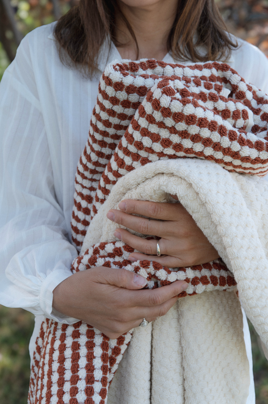 Tassel Bath Towels