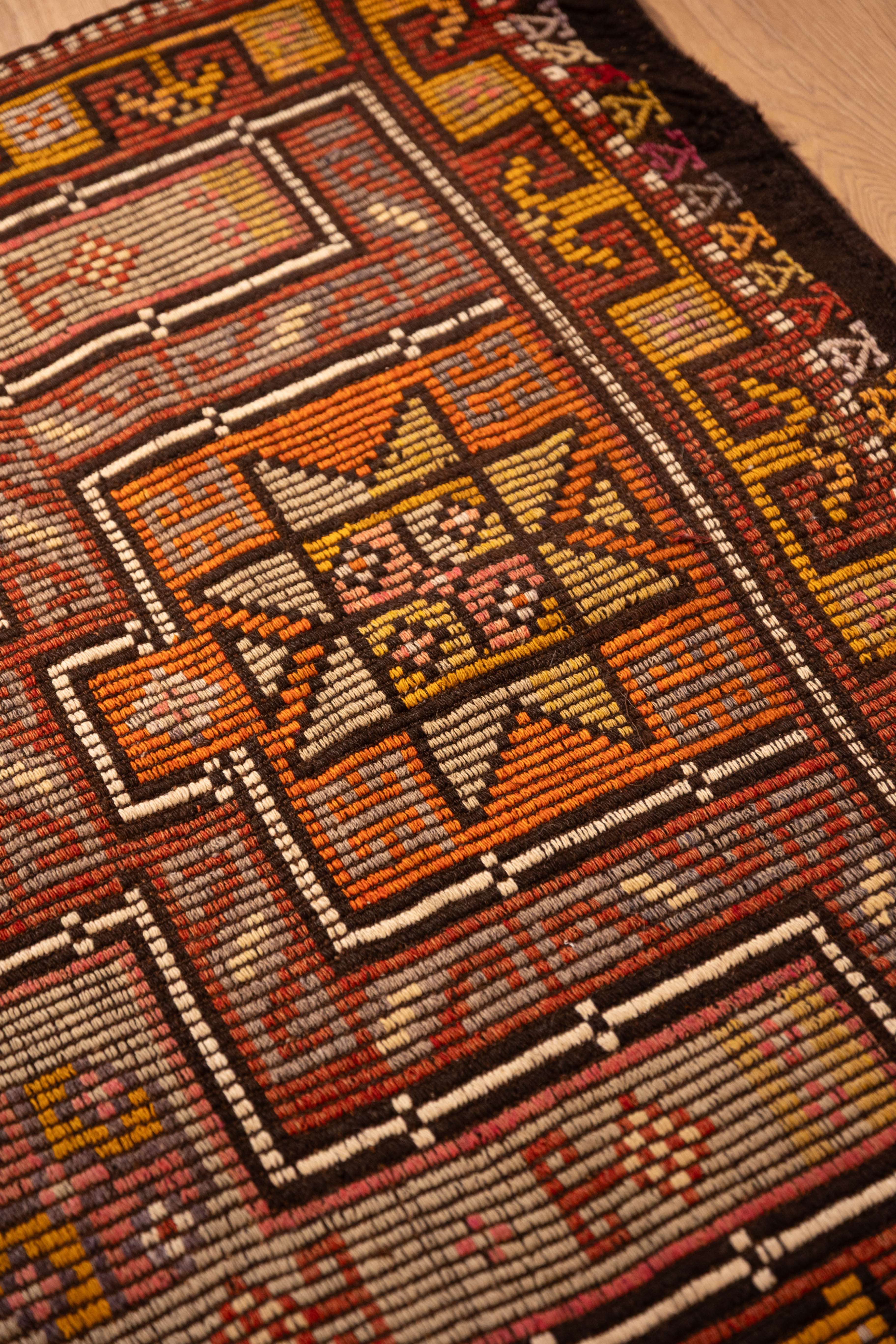 Tangerine Star Cicim 3'5" x 5'11"