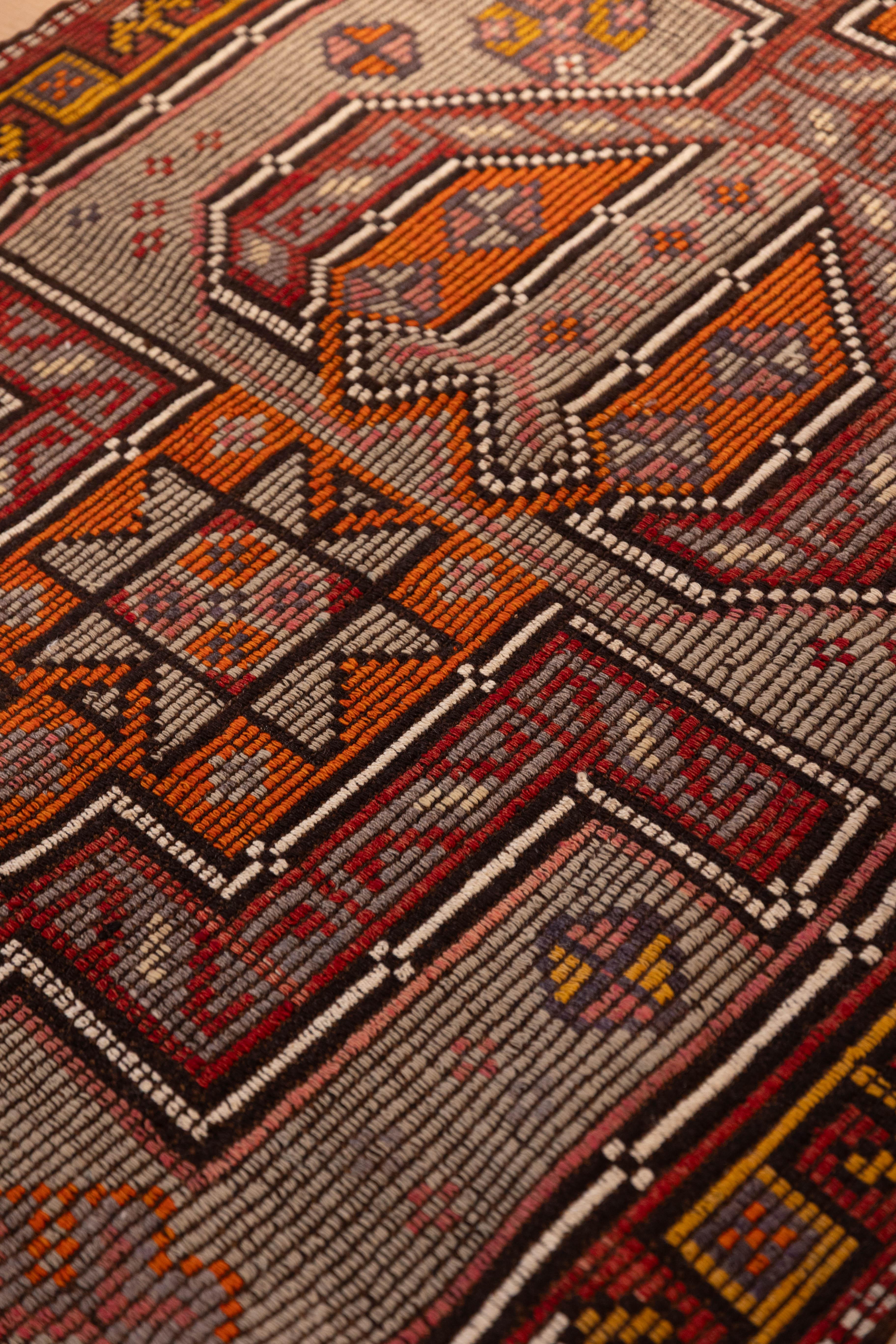 Tangerine Star Cicim 3'5" x 5'11"