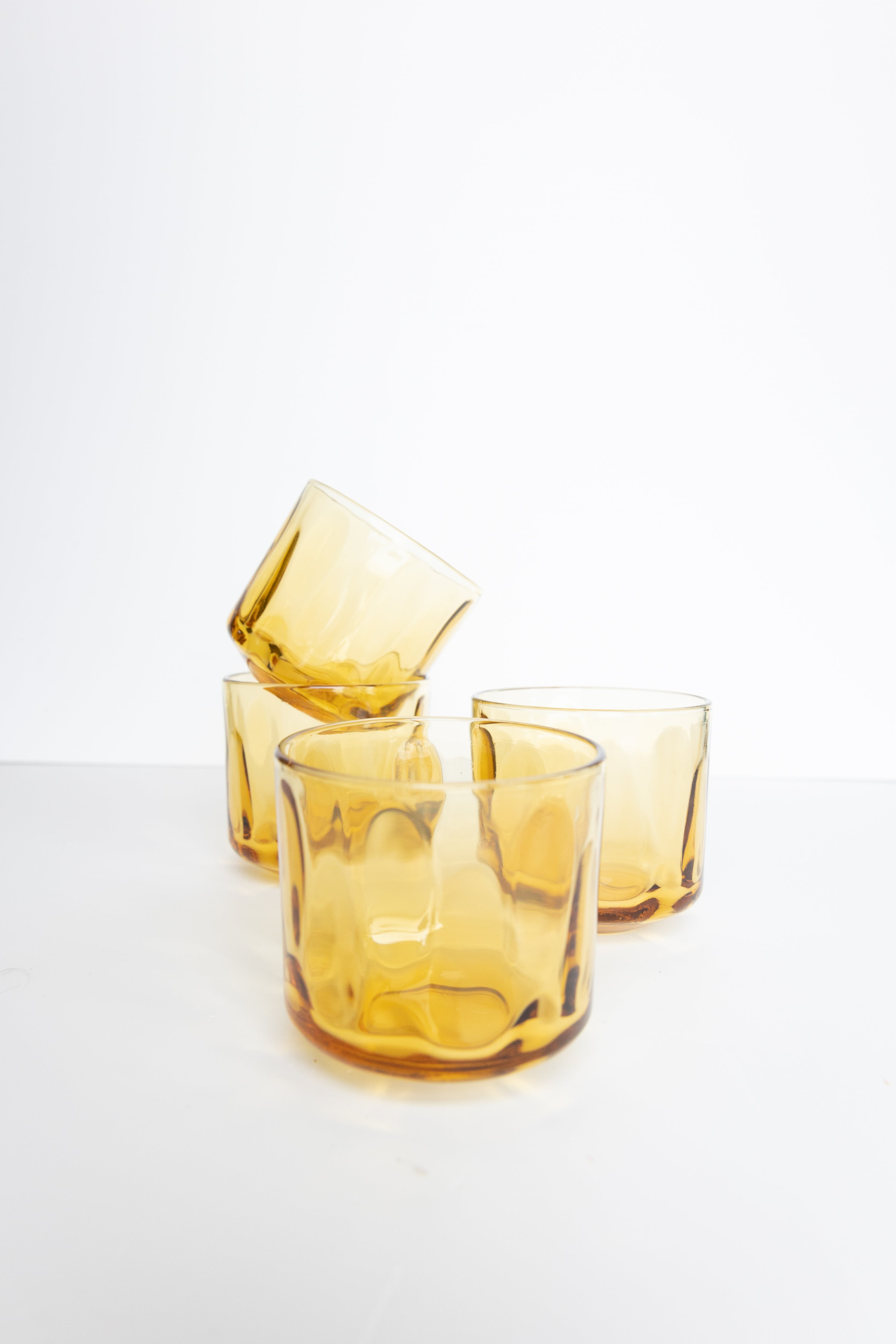 Amber Juice Glasses (Set of 4)