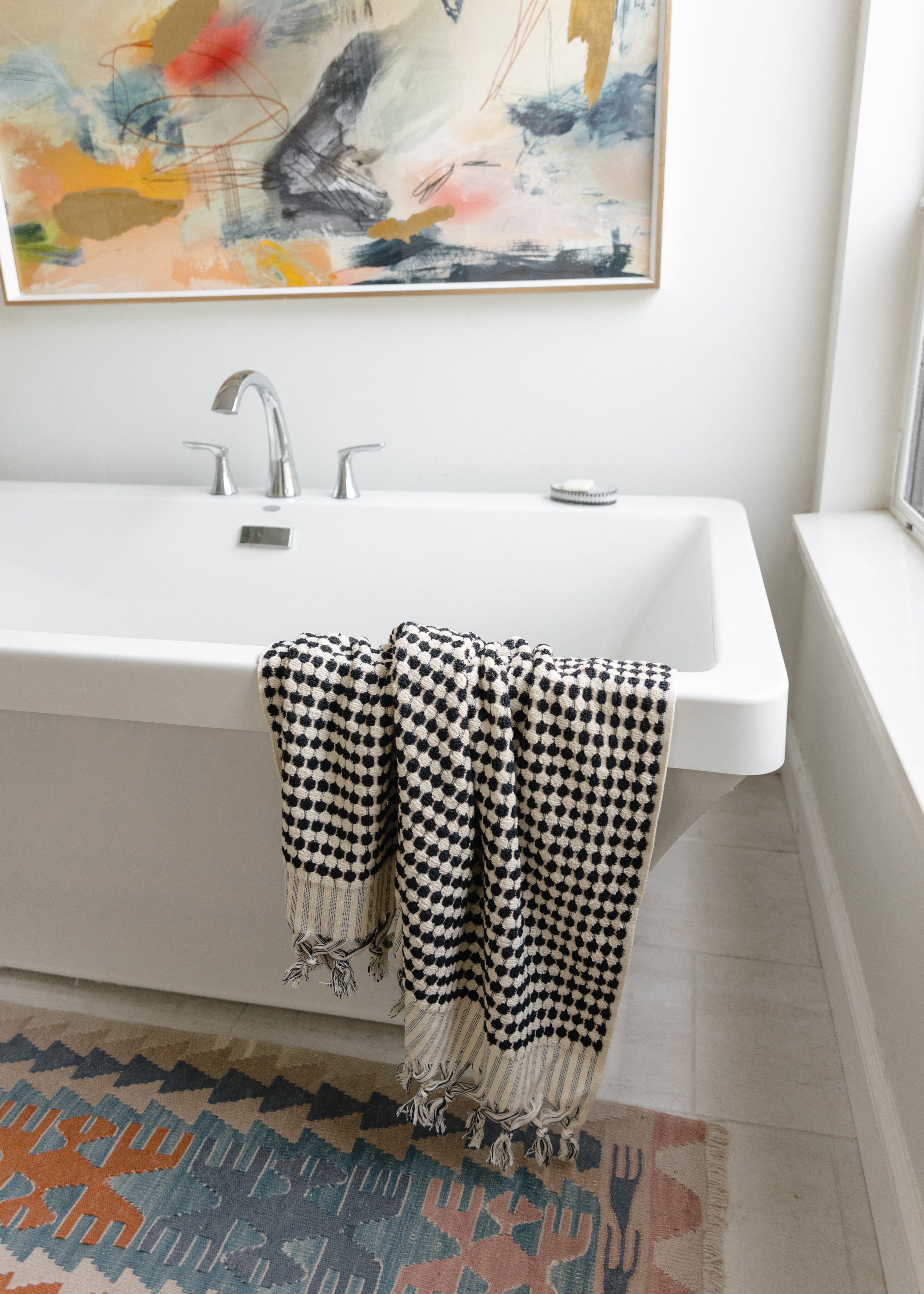 Tassel Bath Towels