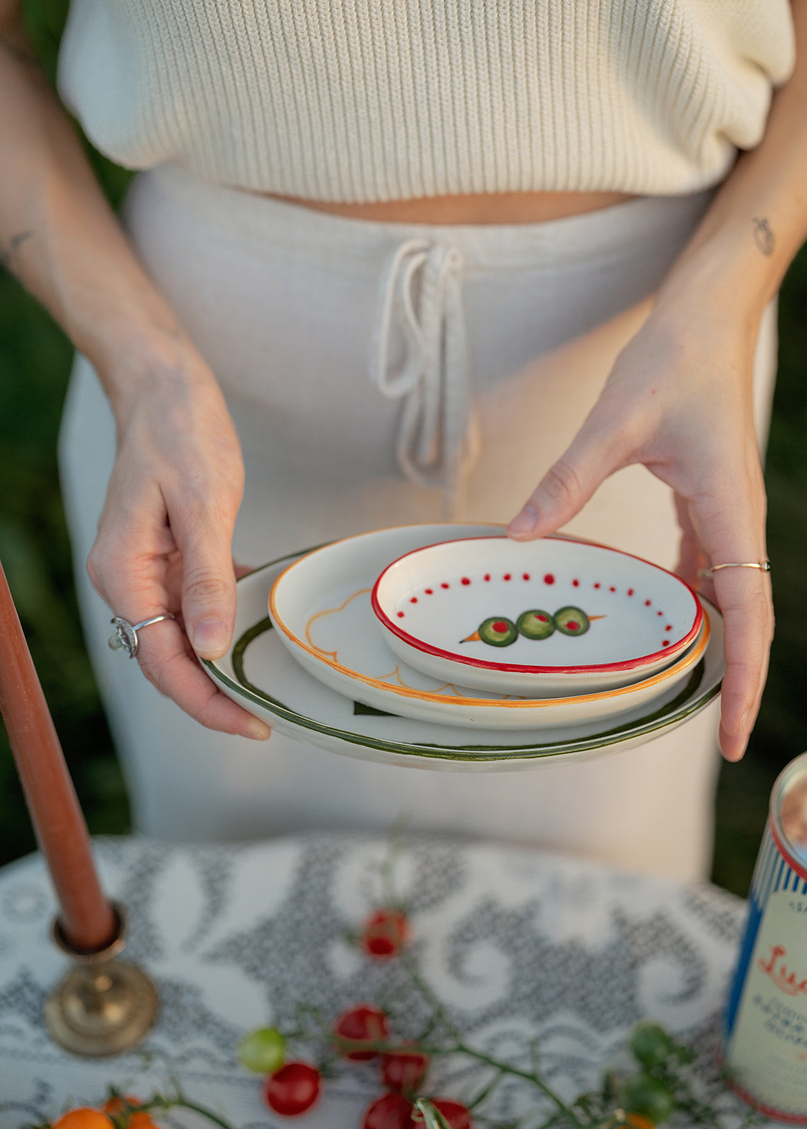 Garden Appetizer Serving Set