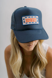 Howdy Navy Trucker Hat