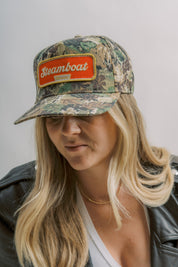 Steamboat Banquet Camo Trucker Hat