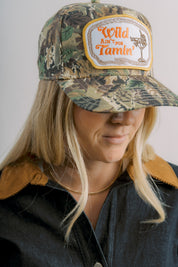 Wild Ain't For Tamin Camo Trucker Hat
