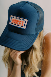 Howdy Navy Trucker Hat