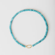 Candy Necklace - Blue Raspberry Jade