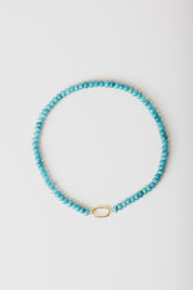 Candy Necklace - Blue Raspberry Jade