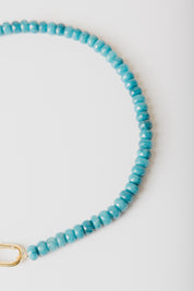 Candy Necklace - Blue Raspberry Jade