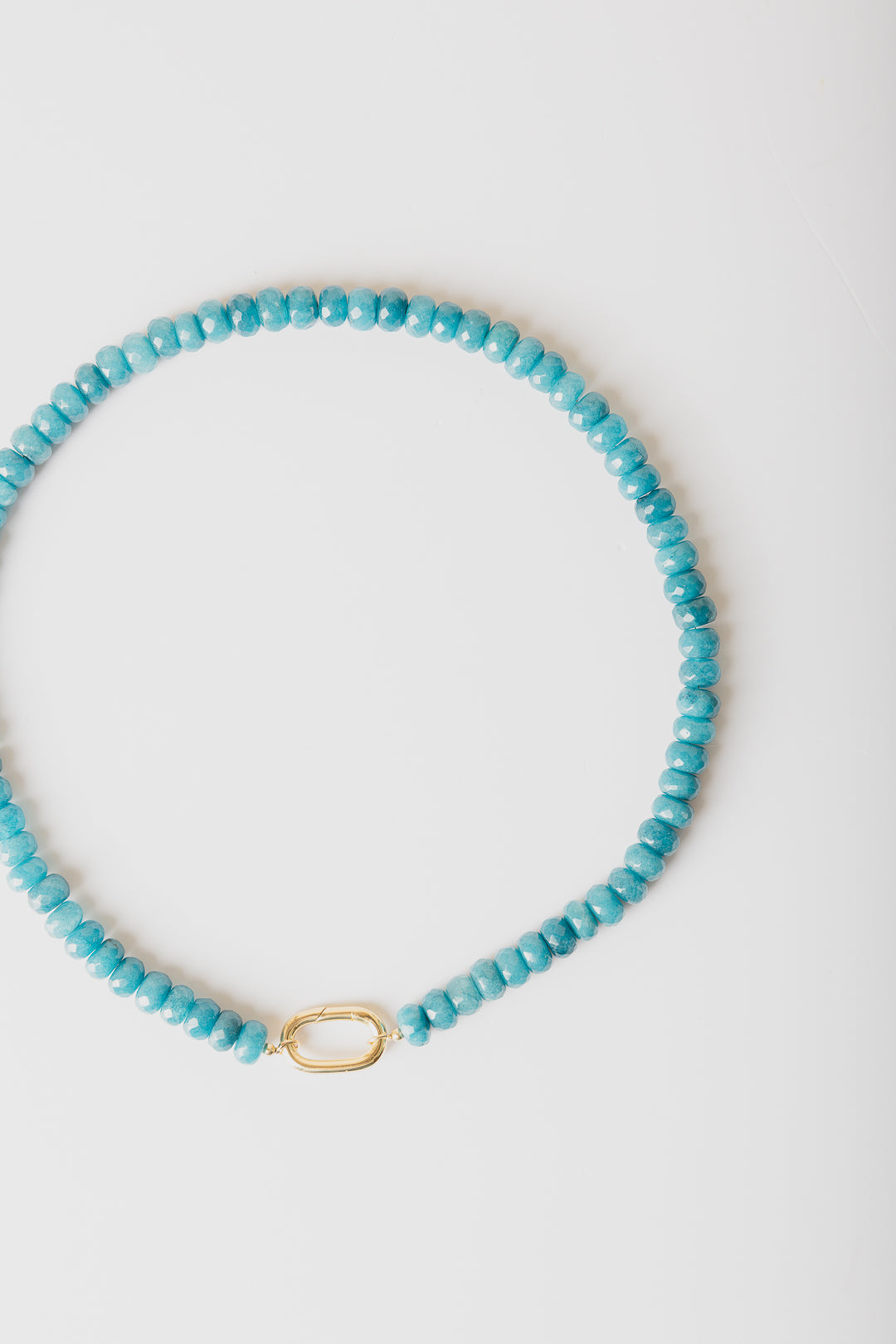 Candy Necklace - Blue Raspberry Jade