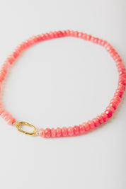 Candy Necklace - Watermelon Jade