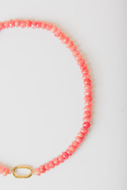 Candy Necklace - Watermelon Jade