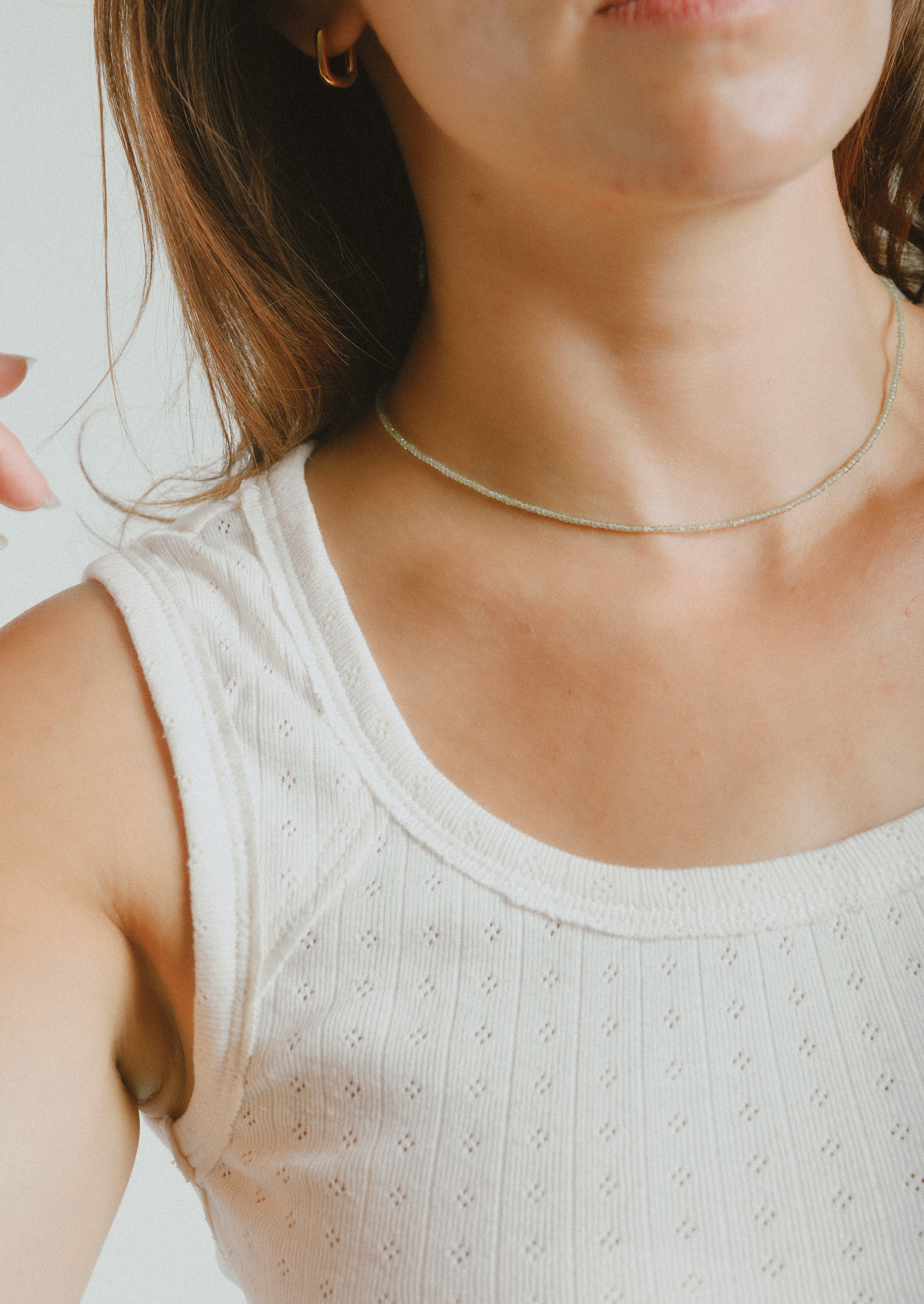 Solene Necklace - Peridot