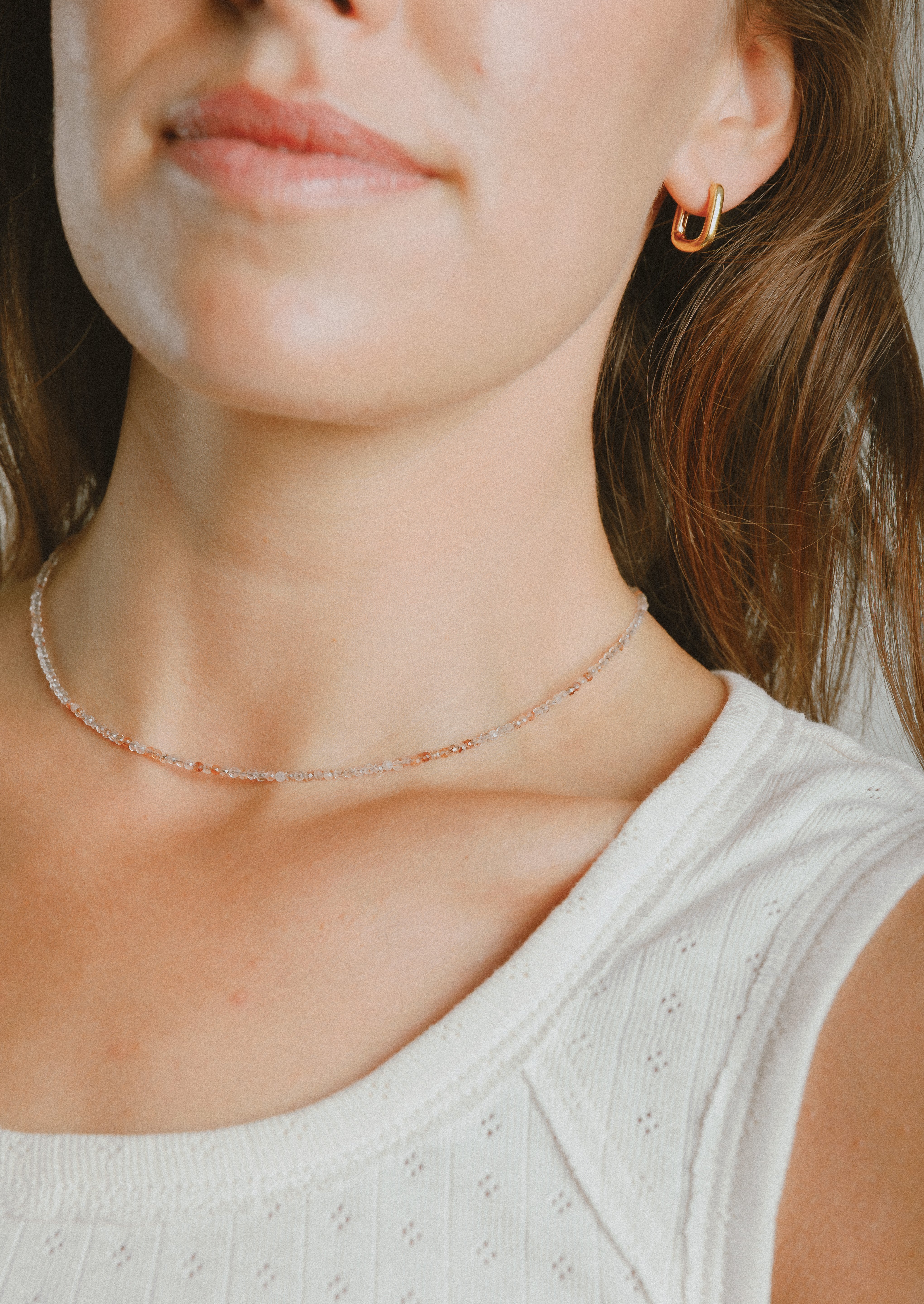 Solene Necklace - Copper Quartz