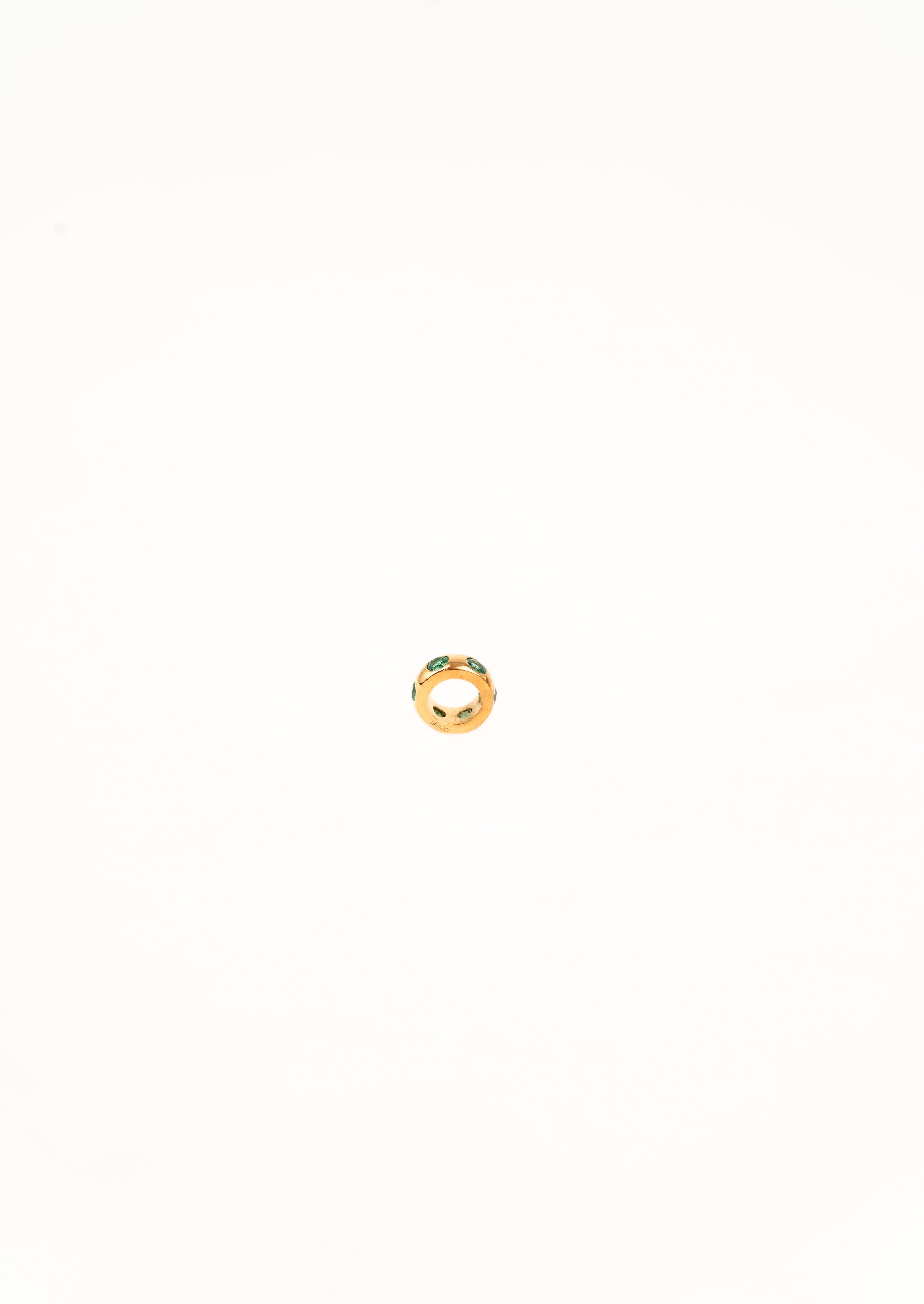 Faye Emerald Slider Charm