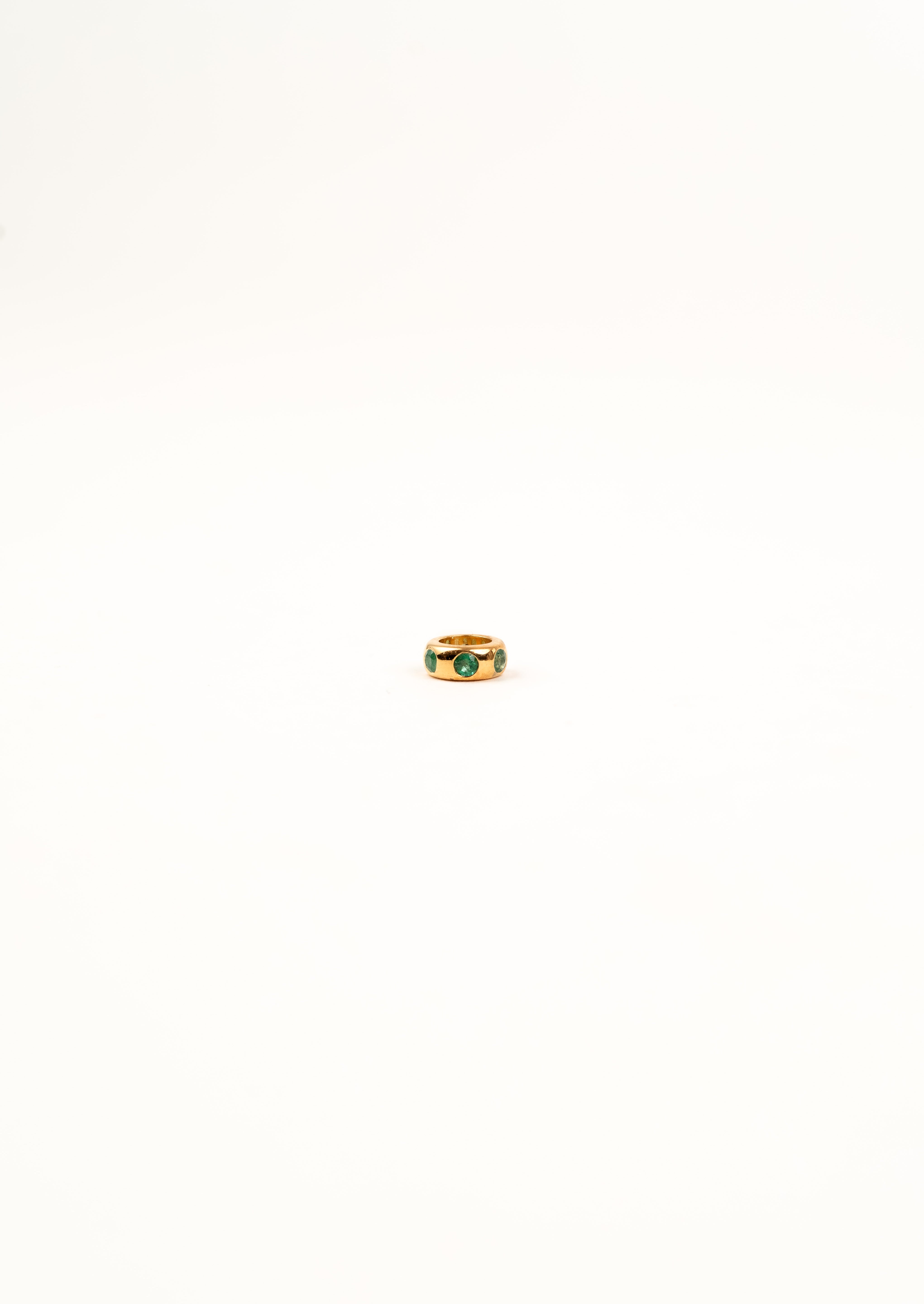 Faye Emerald Slider Charm