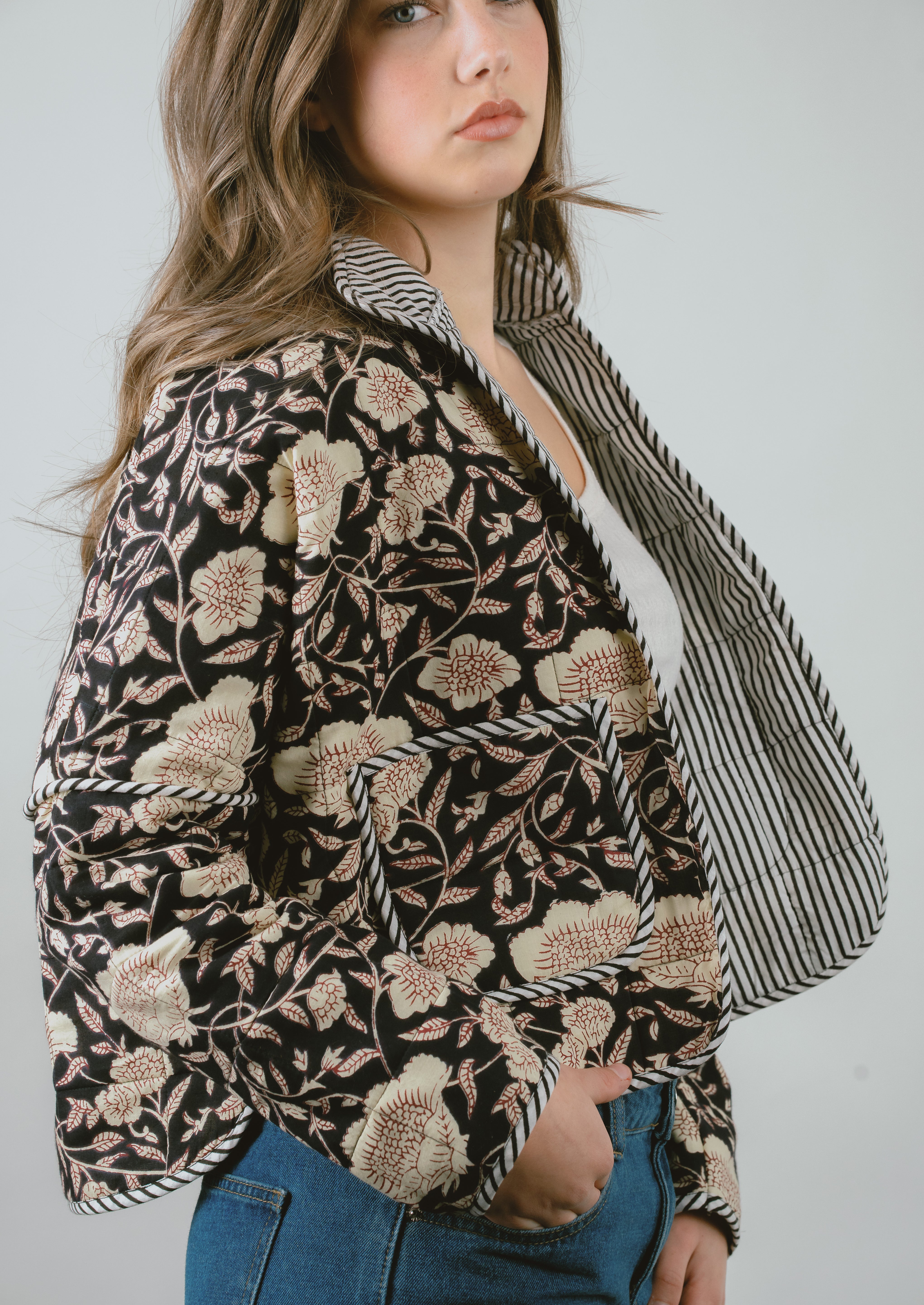 Moonflower Quilted Jacket