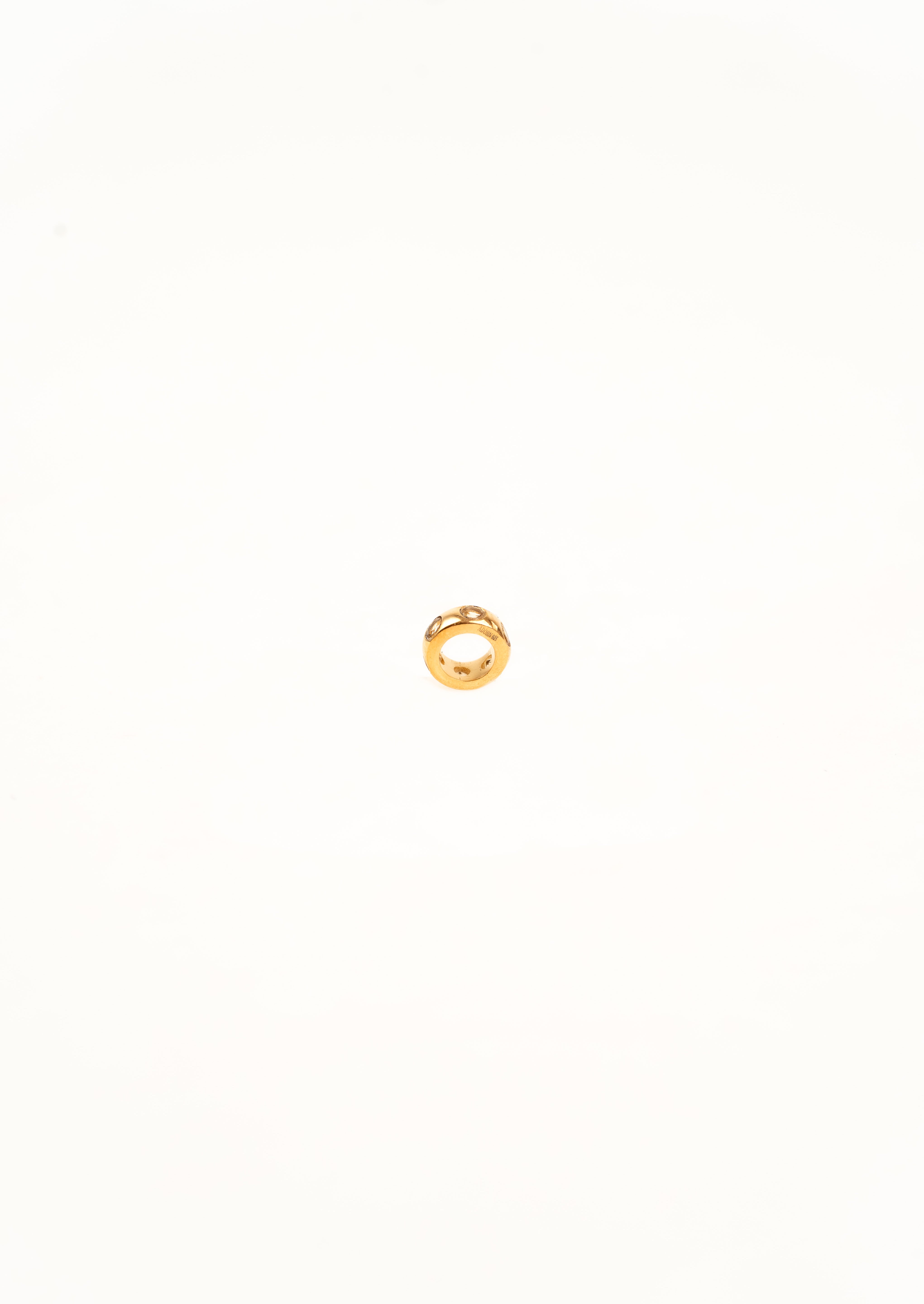 Faye Citrine Slider Charm